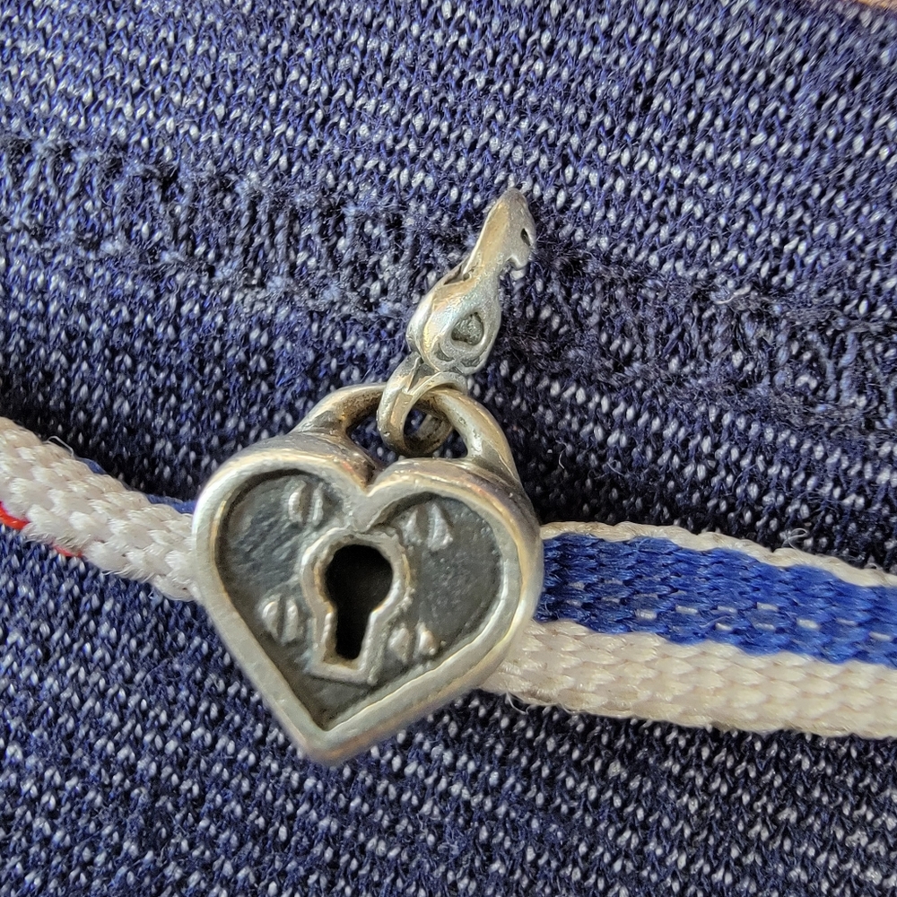 Chamilia lock and key heart  charm BUNDLE & SAVE